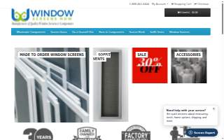 WindowScreensNow website