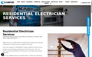 Kasper Electrical website