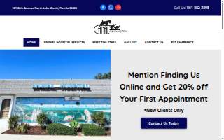 Canal Animal Hospital website