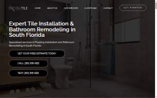 Excell Tile website