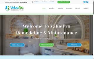 ValuePro Remodeling website