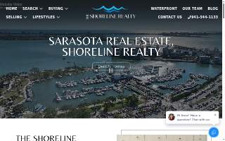 The Shoreline Group Realtors website