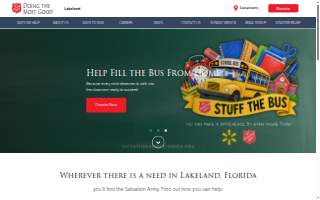 The Salvation Army Thrift Store & Donation Center website
