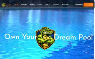 Swim State Pool Service website