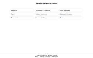 La Petite Academy on Argyle Forest Blvd website