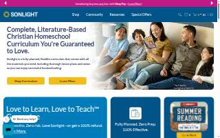 Sonlight Courier, Inc. website