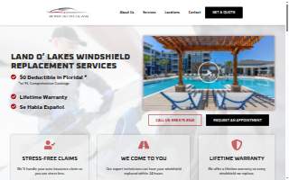 Auto Glass Service website