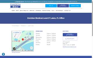 Envizion Medical of Land O' Lakes website