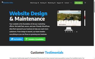 Interactive Online website