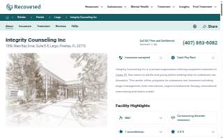 Integrity Counseling, Inc. website