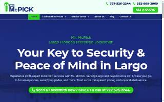 Mr McPick - Locksmith of Largo website