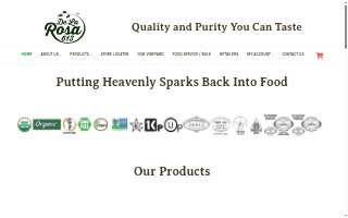 De La Rosa Real Foods and Vineyards website