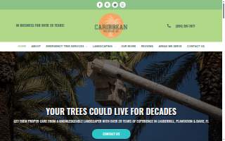 Caribbean Tree Service, Inc. website