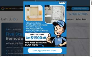 Five Star Bath Solutions of Fort Lauderdale website