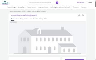 Life Care Center at Inverrary website