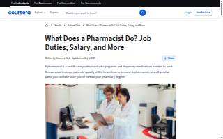The Pharmacist, Inc website