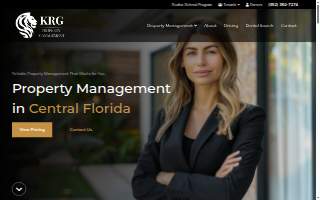 KRG Property Management website