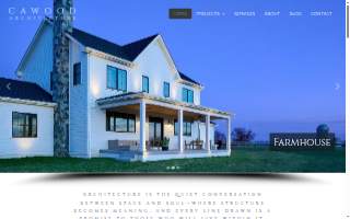 Cawood Architecture website
