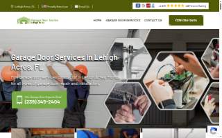 Fast Garage Door Service website