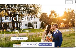 Ever After Farms Tropical Grove Wedding Venue website