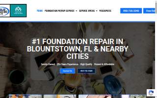 Blountstown Foundation Repair website