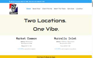 Trust Thy Barber website