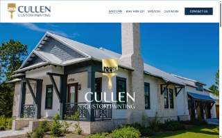 Cullen Custom Painting website
