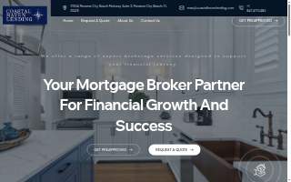 Coastal Haven Lending website