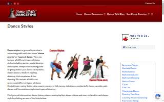 Dance Life Dance Studio website