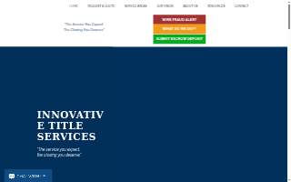 Innovative Title Services website