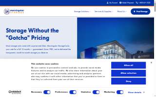 Morningstar Storage website
