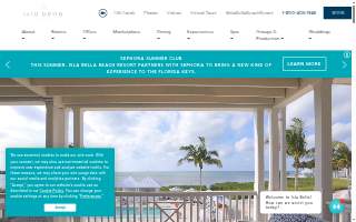 Isla Bella Beach Resort & Spa website