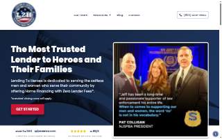 Lending To Heroes website