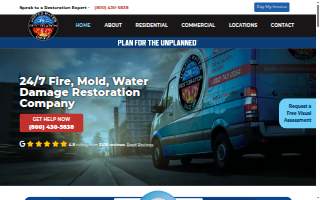24/7 Emergency Water Removal, Inc. website