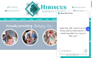 Hibiscus Women's Center website