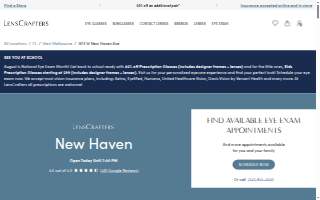 LensCrafters of Melbourne website