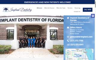 Implant Dentistry of Florida website