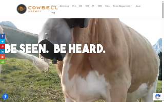 Cowbell Agency website