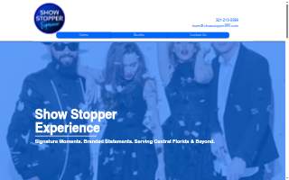 Show Stopper 360 Photo Booth Event Rental website