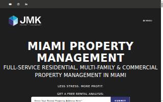 JMK Property Management of Miami Gardens website