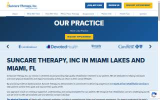 Suncare Therapy website