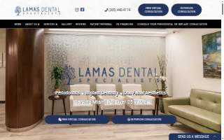 Periodontics & Oral Implantology Center of South Florida website