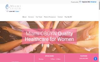 OB/GYN Associates of Miami, LLC website