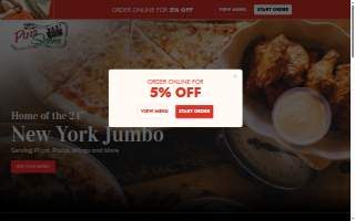 Pizza Scene website
