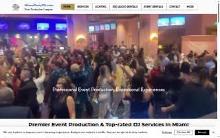 Miami Party DJ of Miami Lakes website