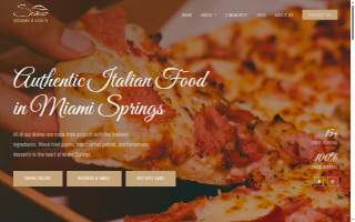 Siamo Ristorante & Pizzeria website