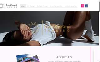 Sun Kissed Tanning & Red Light Therapy website