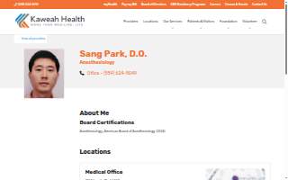 Sang H. Choi, MD website