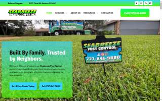 Seabreeze Pest Control, Inc website
