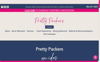 Pretty Packers LLC website